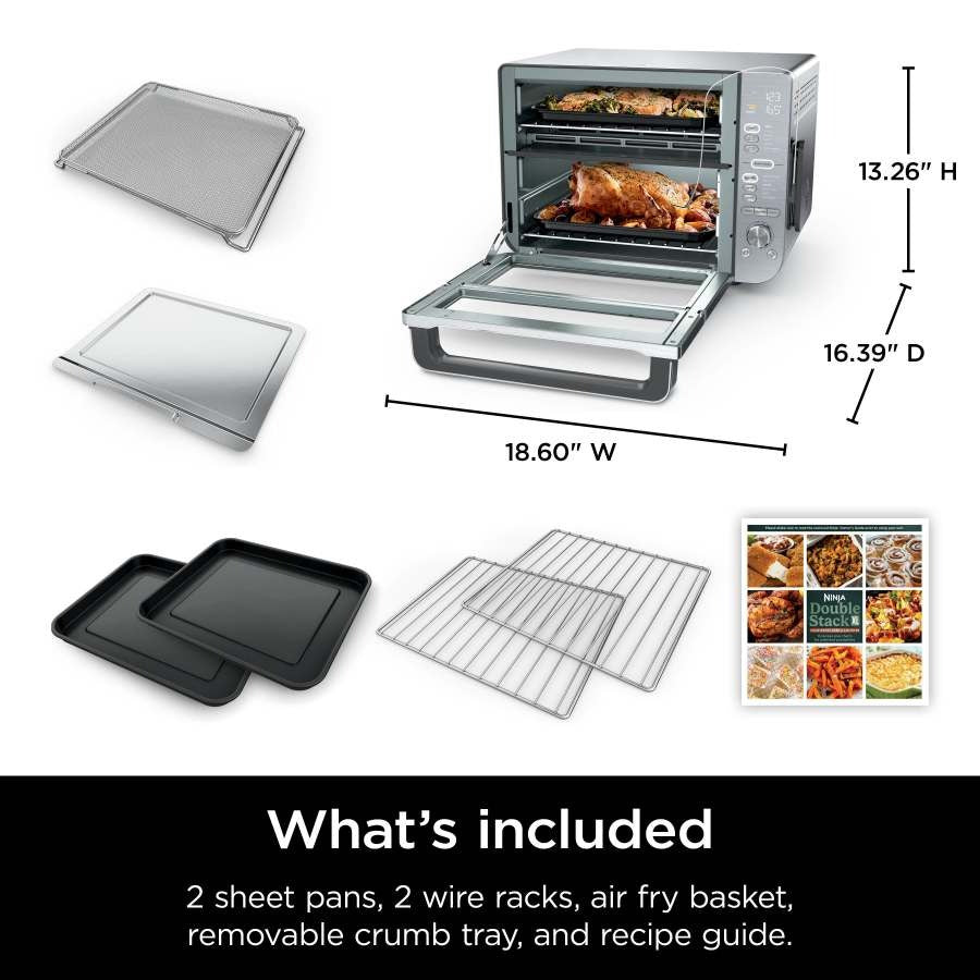 XL Countertop Oven & Air Fryer with Pro Cook System