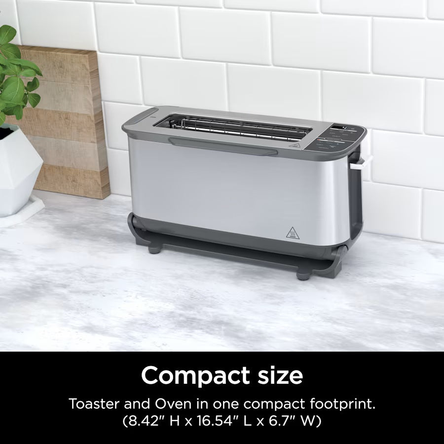 2-in-1 Flip Toaster
