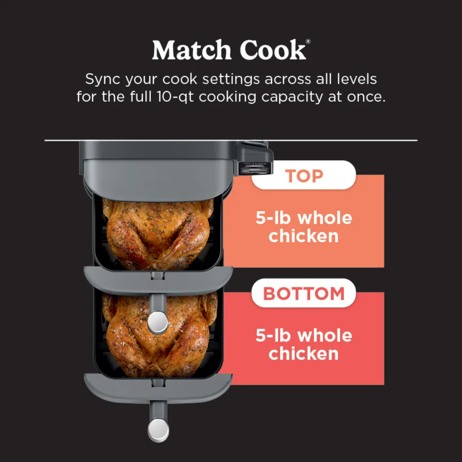 Smart XL 2-Basket Air Fryer