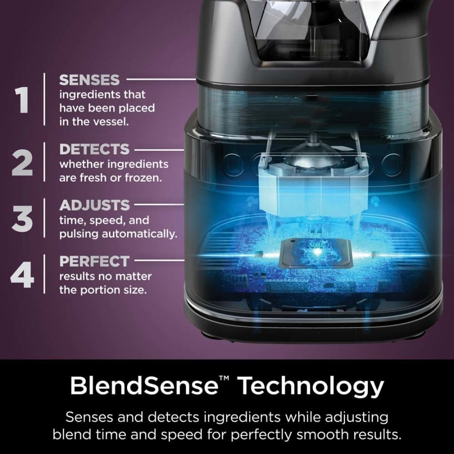 Kitchen System Power Blender Plus Processor Pro with BlendSense Technology