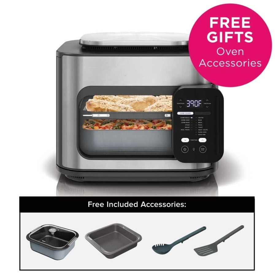 All-in-One Multicooker, Oven, and Air Fryer Bundle