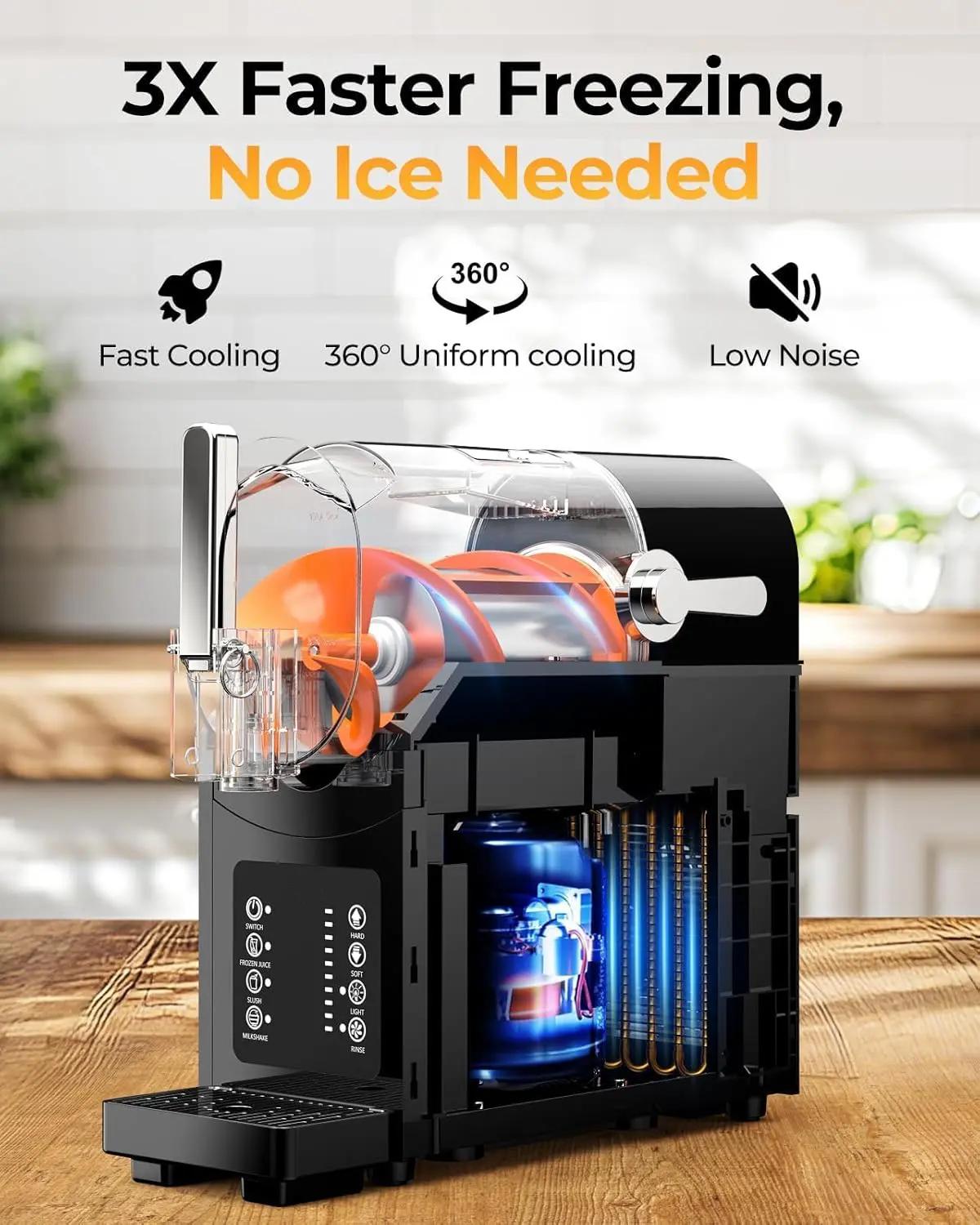 MINJIA® Frozen Drink Maker – No Ice Needed Slushie Machine