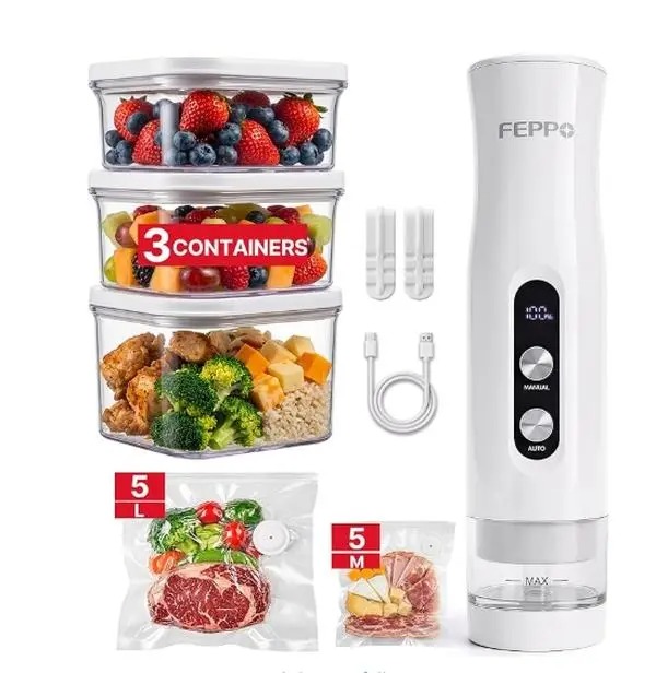 MINJIA Compact Vacuum Sealer for Food