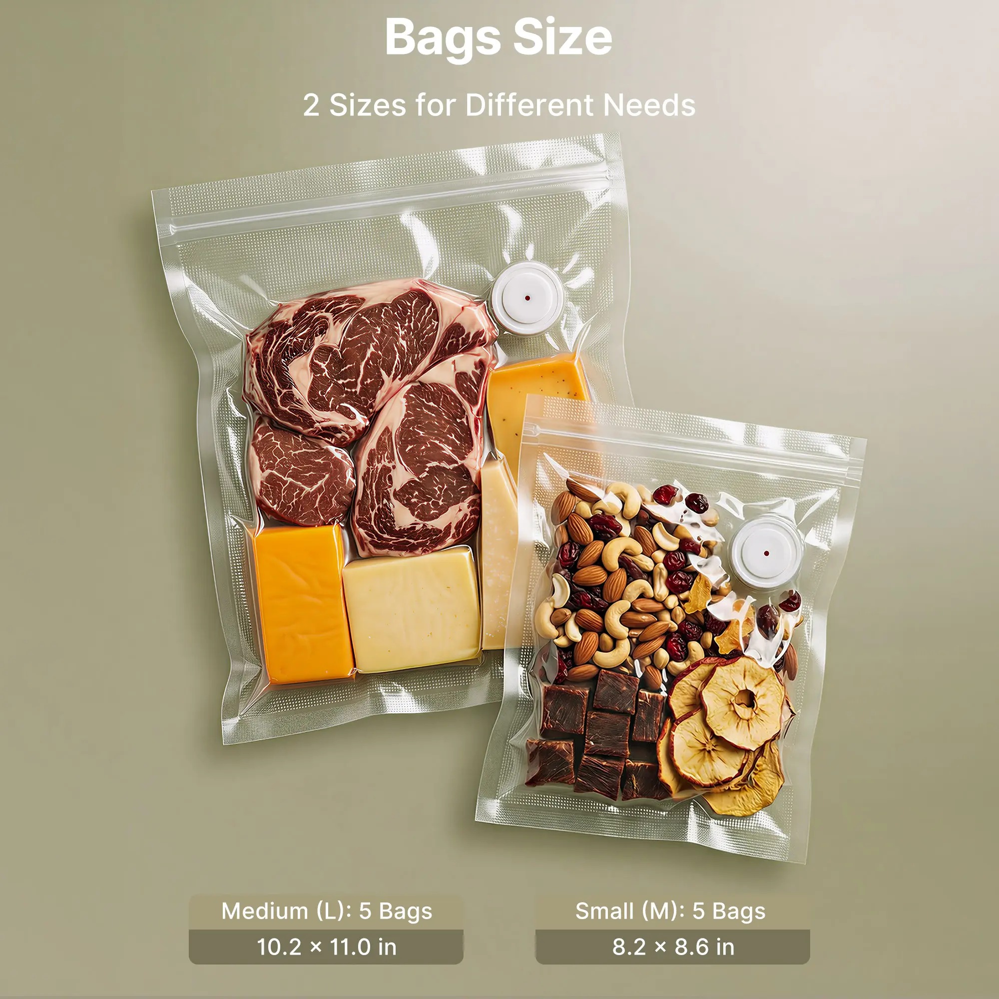 MINJIA Compact Vacuum Sealer for Food