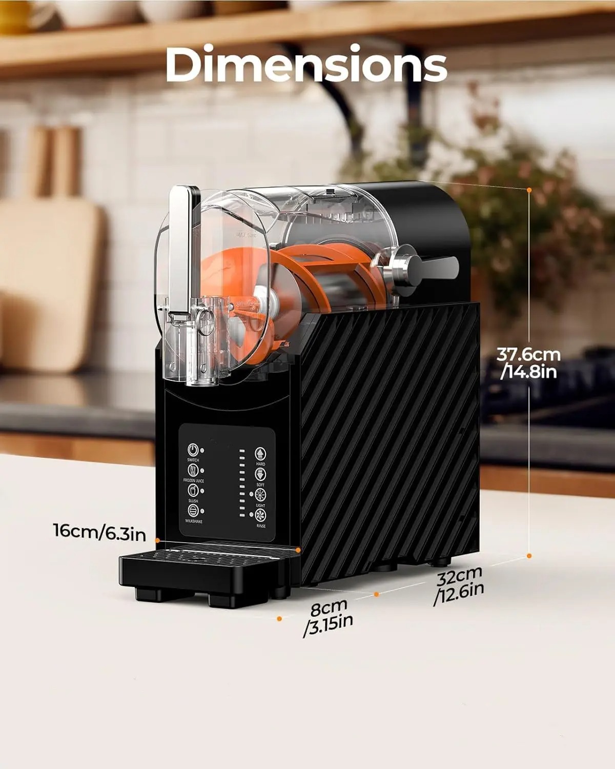 MINJIA® Frozen Drink Maker – No Ice Needed Slushie Machine