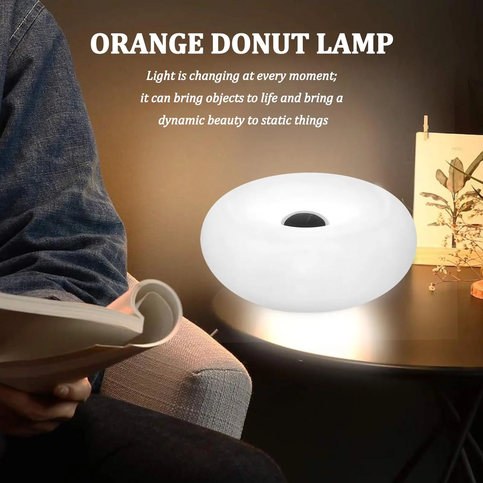 MINJIA® RGB Donut Wall Lamp – Modern Ambient Light