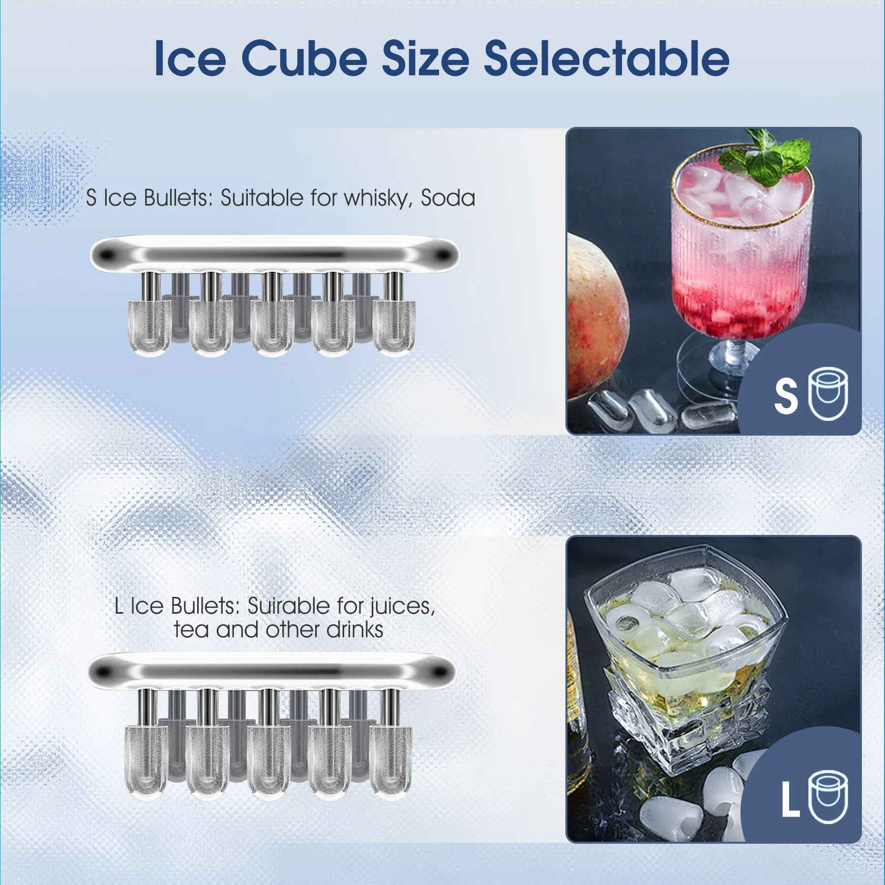 MINJIA® Ice Maker Machine