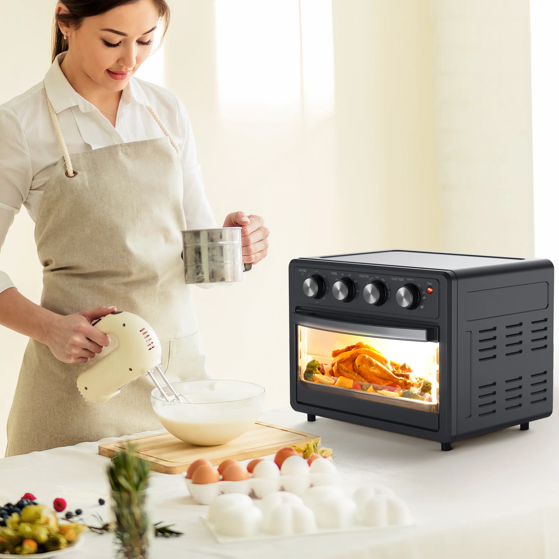 MINJIA® Air Fryer Toaster Oven