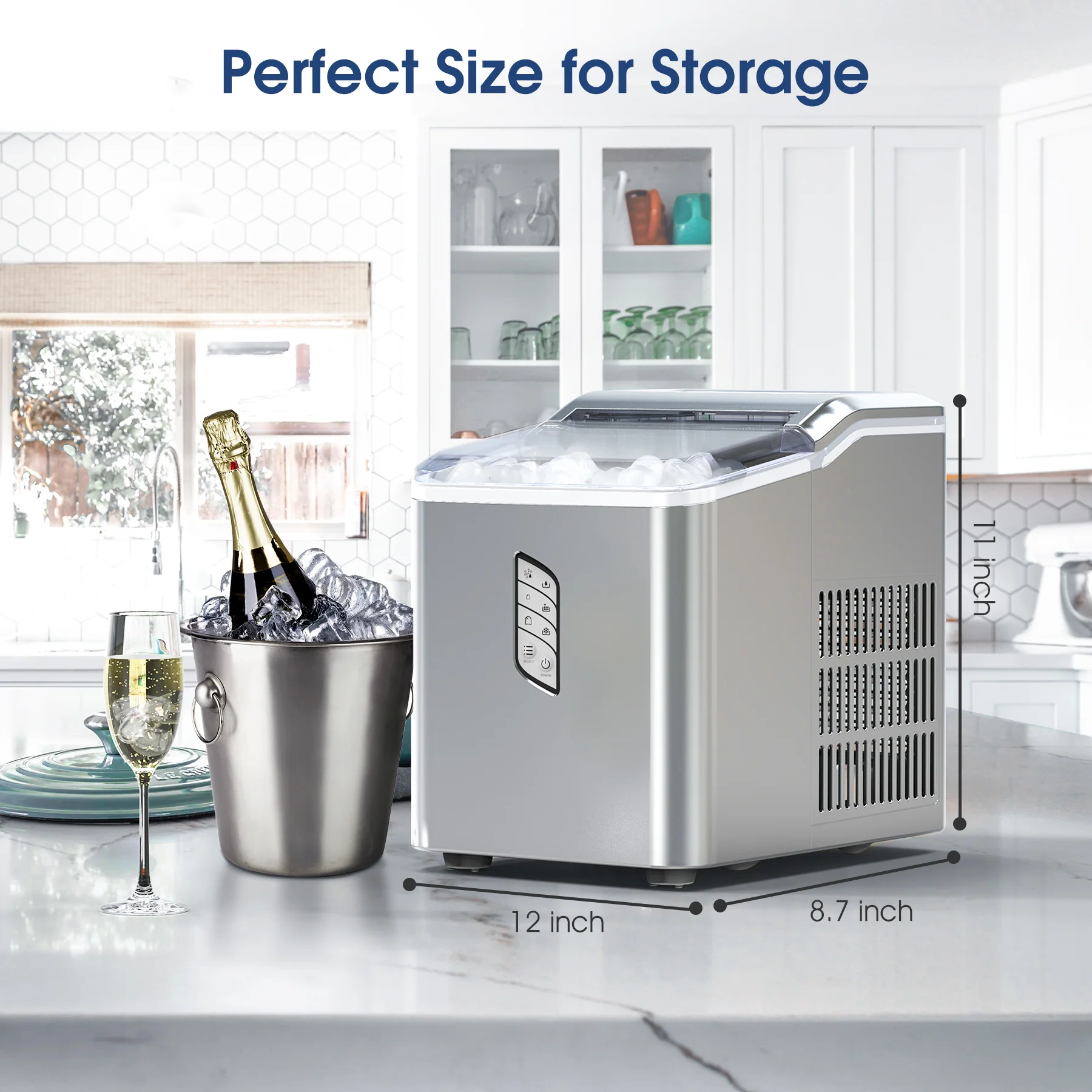 MINJIA® Ice Maker Machine