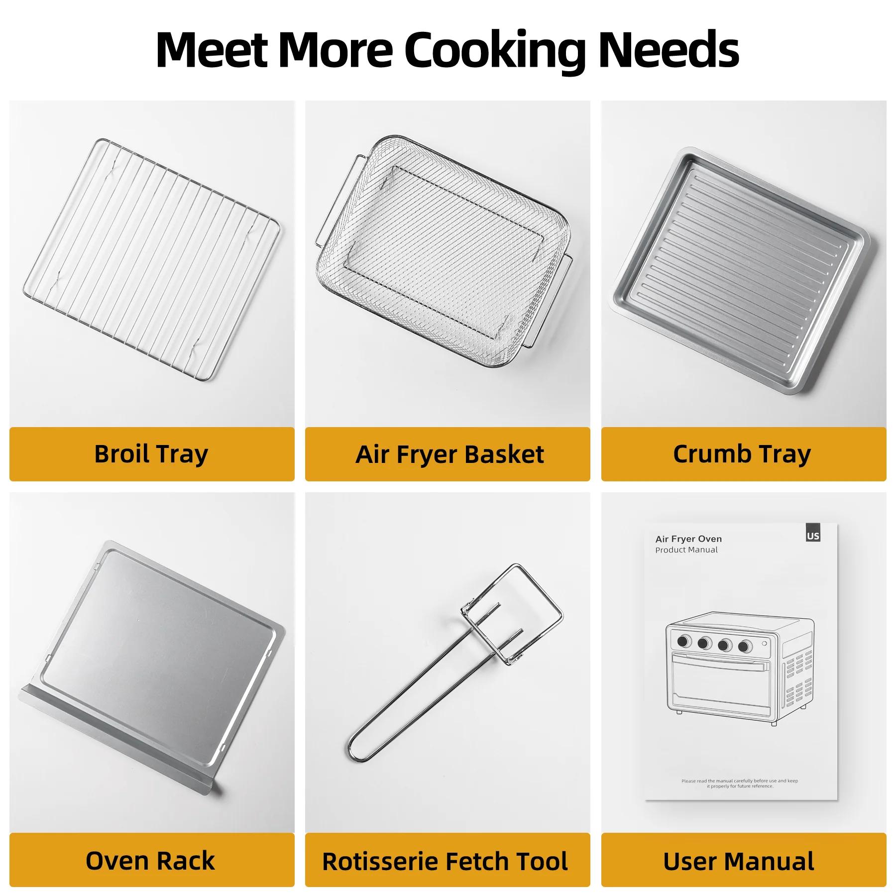 MINJIA® Air Fryer Toaster Oven